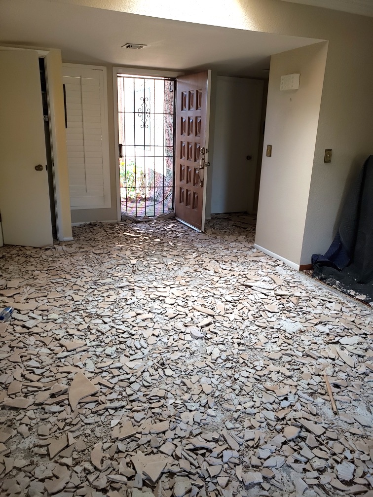 Mesa, AZ Dust-Free Tile Removal